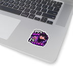 99% Hope 1% Luck Sticker, Crying Chibi Anime Boy Praying for SSR Decal, Kiss Cut Glossy Vinyl in 4 Sizes, Funny Gacha Gamer Gift
