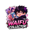 Waifu Collector Kiss-Cut Sticker — Cute Anime Card Collector Design, Waifu Collector Sticker, Anime Chibi Boy with Heart Eyes, Kiss Cut Vinyl Decal in 4 Sizes, Funny Gacha Gamer Sticker for Laptop