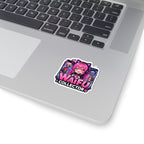 Anime Figure Collector Sticker, Kawaii Gamer Girl Waifu Shelf Decal, Kiss Cut Glossy Vinyl in 4 Sizes, Cute Gift for Weebs and Gacha Gamers