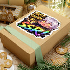 Lucky Pull Anime Sticker, First Single SSR Chibi Gacha Meme Decal, Kiss Cut Glossy Vinyl in 4 Sizes, Funny Gift for Gamers