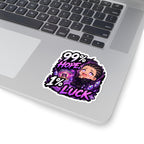99% Hope 1% Luck Sticker, Crying Chibi Anime Boy Praying for SSR Decal, Kiss Cut Glossy Vinyl in 4 Sizes, Funny Gacha Gamer Gift