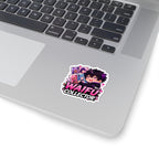 Waifu Collector Kiss-Cut Sticker — Cute Anime Card Collector Design, Waifu Collector Sticker, Anime Chibi Boy with Heart Eyes, Kiss Cut Vinyl Decal in 4 Sizes, Funny Gacha Gamer Sticker for Laptop