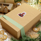 GG Gamer Girl Sticker, Anime Girl with White Locs Heart Hands Decal, Kiss Cut Glossy Vinyl in 4 Sizes, Gift for Gamers and Streamers